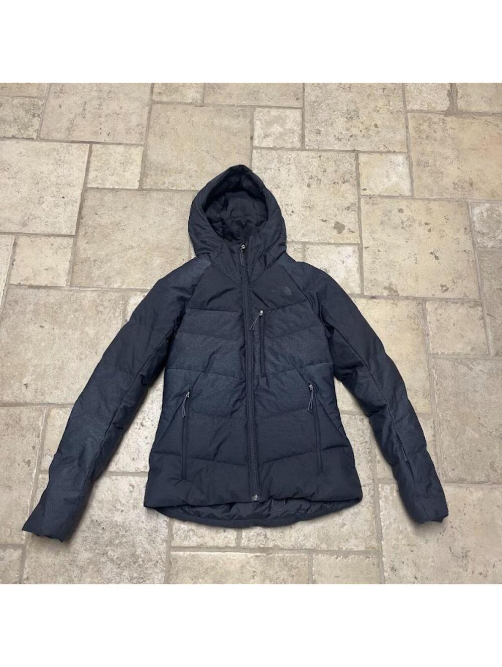 Women's The North Face Heavenly Down Puffer Jacket Grisaille Grey Sz. XS